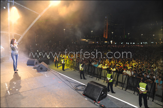 رولا سعد وملحم زين في افتتاح ليالي رولا سعد وملحم زين في افتتاح ليالي