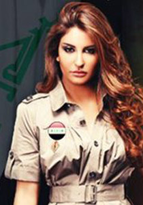 شذى حسون ترتدي الزي العسكري العراقي بسبب التفجيرات صورة رقم 1