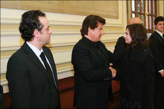 خلال عزاء اخيه.. وليد توفيق ينهي الخلاف بين الحلاني وشريف!!  صورة رقم 3