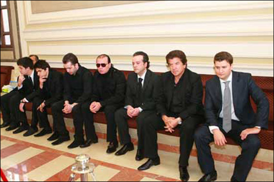 خلال عزاء اخيه.. وليد توفيق ينهي الخلاف بين الحلاني وشريف!!  صورة رقم 6