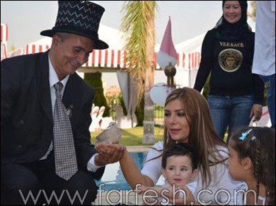 بالصور.. احتفال اصالة بعيد ميلاد توأميها وتعرضها للانتقاد!  صورة رقم 2