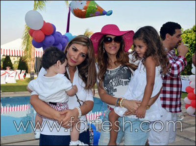 بالصور.. احتفال اصالة بعيد ميلاد توأميها وتعرضها للانتقاد!  صورة رقم 13