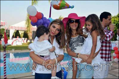 بالصور.. احتفال اصالة بعيد ميلاد توأميها وتعرضها للانتقاد!  صورة رقم 11