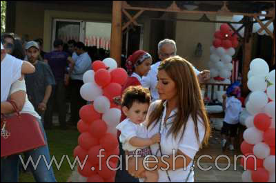 بالصور.. احتفال اصالة بعيد ميلاد توأميها وتعرضها للانتقاد!  صورة رقم 7