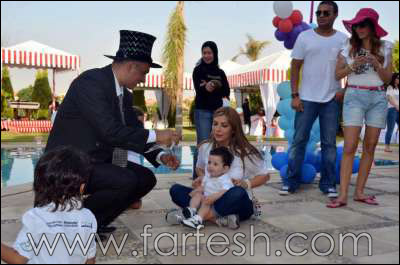 بالصور.. احتفال اصالة بعيد ميلاد توأميها وتعرضها للانتقاد!  صورة رقم 5