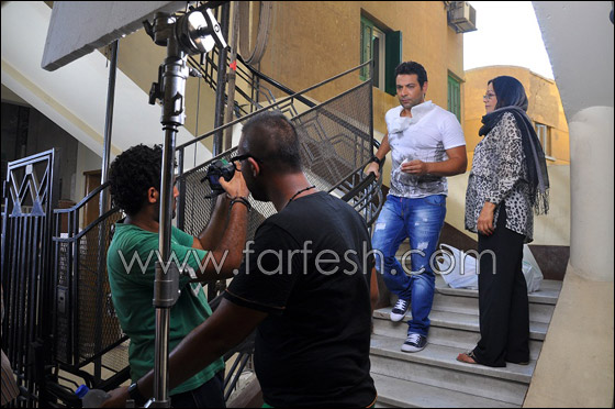 بالصور: كواليس كليب أيمن راتب بالصور: كواليس كليب أيمن راتب