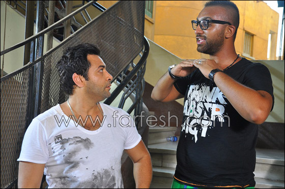 بالصور: كواليس كليب أيمن راتب بالصور: كواليس كليب أيمن راتب