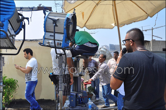 بالصور: كواليس كليب أيمن راتب بالصور: كواليس كليب أيمن راتب