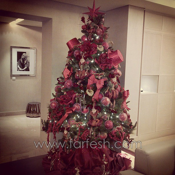 الفنانة اليسا تنشر صورة لشجرة عيد الميلاد من بيتها صورة رقم 1 الفنانة اليسا تنشر صورة لشجرة عيد الميلاد من بيتها صورة رقم 1