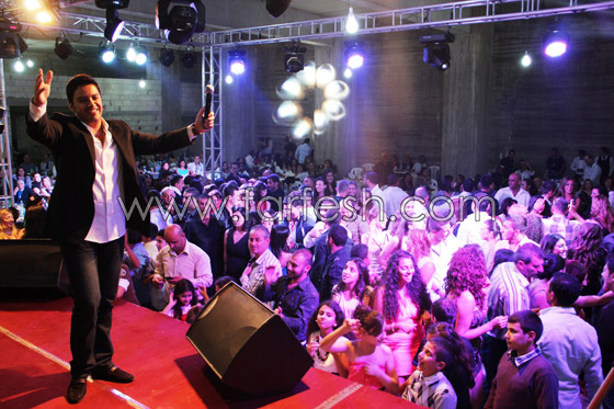 بالصور.. هشام الحاج في حفل فني في شمال لبنان!   صورة رقم 13