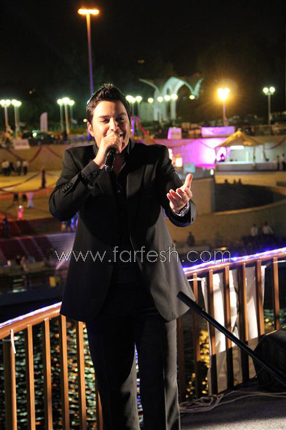 هشام الحاج وأمينة المصريّة يفتتحان فندق 