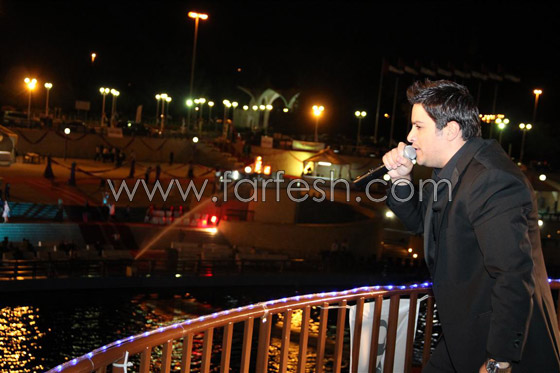 هشام الحاج وأمينة المصريّة يفتتحان فندق 