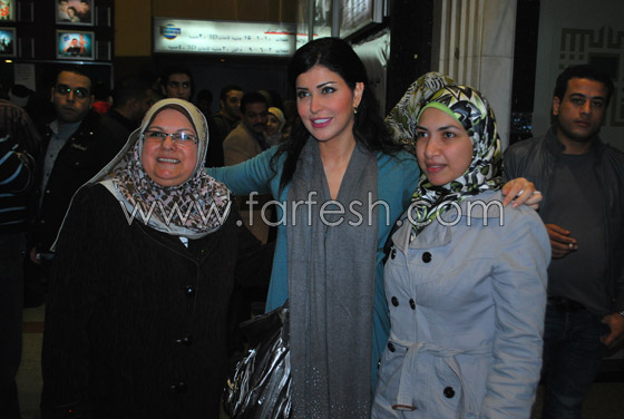 جومانا مراد في صالات السينما اثناء عرض 