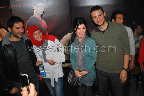 جومانا مراد في صالات السينما اثناء عرض 