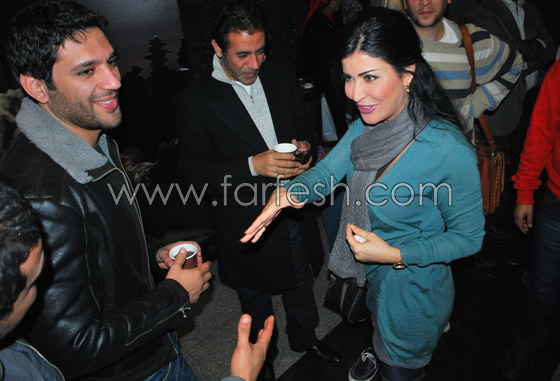 جومانا مراد في صالات السينما اثناء عرض 