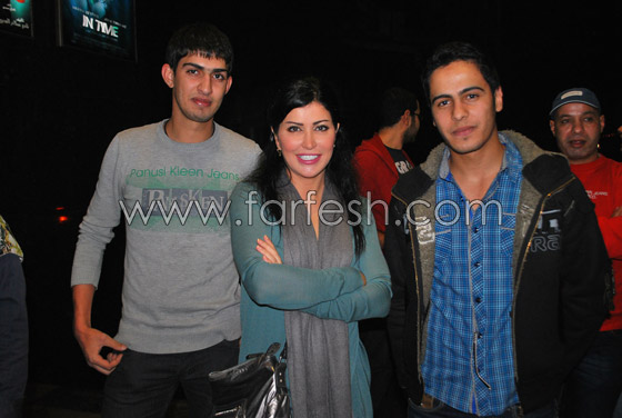 جومانا مراد في صالات السينما اثناء عرض 