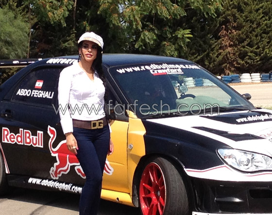 النجمة ليال عبّود تتحدّى بطل أطول Drift في العالم عبدو فغالي صورة رقم 2 النجمة ليال عبّود تتحدّى بطل أطول Drift في العالم عبدو فغالي صورة رقم 2