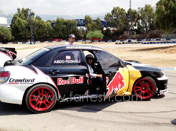 النجمة ليال عبّود تتحدّى بطل أطول Drift في العالم عبدو فغالي صورة رقم 3 النجمة ليال عبّود تتحدّى بطل أطول Drift في العالم عبدو فغالي صورة رقم 3