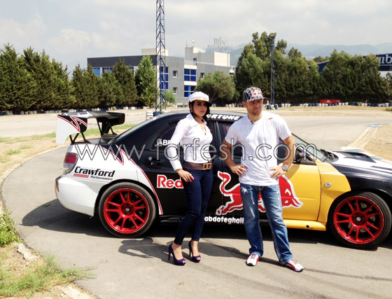 النجمة ليال عبّود تتحدّى بطل أطول Drift في العالم عبدو فغالي صورة رقم 4 النجمة ليال عبّود تتحدّى بطل أطول Drift في العالم عبدو فغالي صورة رقم 4