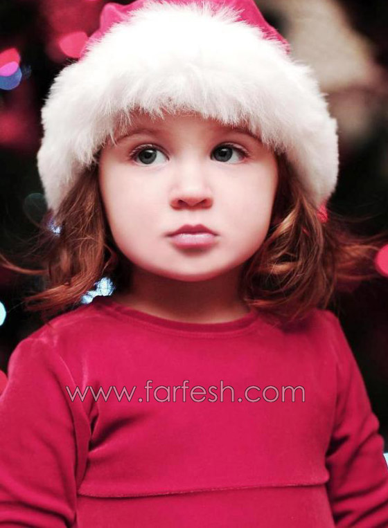 بالصور: اجواء الميلاد تظهر على نانسي عجرم وابنتها  صورة رقم 4