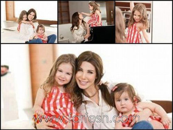 لاول مرة: نانسي عجرم تنشر صورها مع ابنتيها!  صورة رقم 5