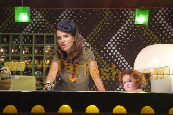 الفنانة نيكول سابا ضيفة شرف مسلسل 