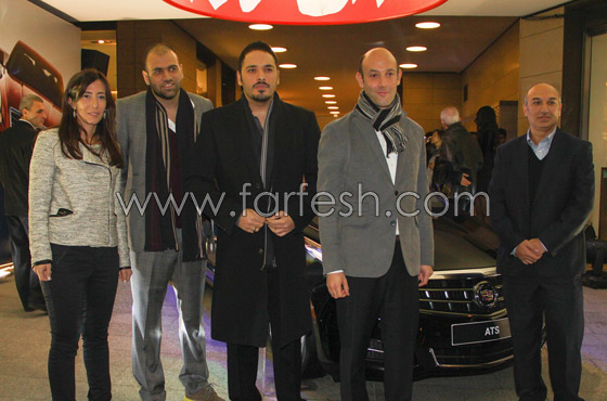 كاديلاك تهدي رامي عياش سيارة من مجموعتها الجديدة  صورة رقم 3