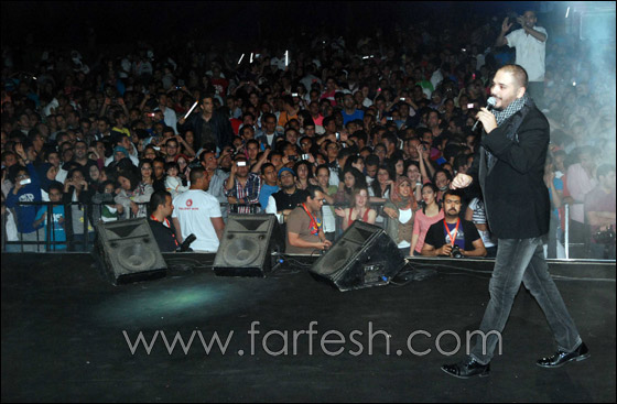 بالصور: البوب ستار رامي عياش يشعل حفل 