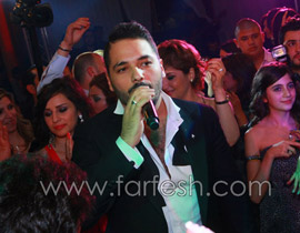 بالصور: رامي عيّاش في حفل زفاف صديقه الملحّن سليم عسّاف!!  صورة رقم 1