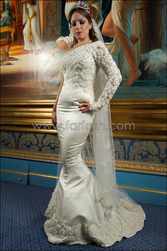 بالصور.. ريم البارودي ترتدي الفستان الابيض وتبدو كالاميرات صورة رقم 1