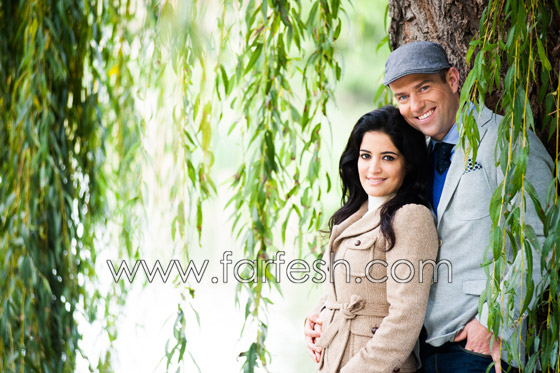 سناء موزيان تخص مسلسلات اون لاين بموعد زواجها وشاهدوا صورها مع خطيبها الإنجليزي  صورة رقم 2