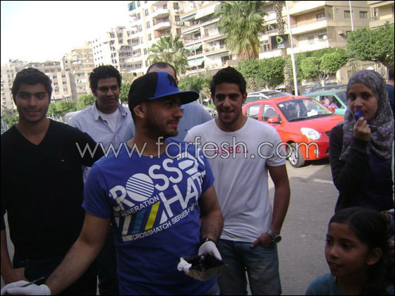 بالصور.. الفنان تامر حسني ينظم حملة للتبرع بالدم!!  صورة رقم 2