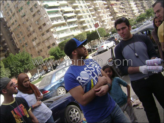 بالصور.. الفنان تامر حسني ينظم حملة للتبرع بالدم!!  صورة رقم 1