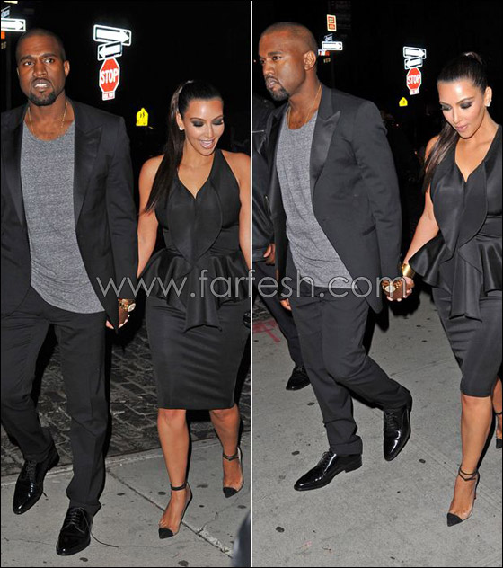 بعد ارتدائها اقراط باول حرفين من اسمه: كيم تمسك بيد حبيبها كانيي صورة رقم 1 بعد ارتدائها اقراط باول حرفين من اسمه: كيم تمسك بيد حبيبها كانيي صورة رقم 1