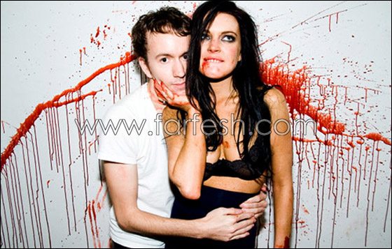 بالصور.. ليندسي لوهان ملطخة بالدماء!!  صورة رقم 2