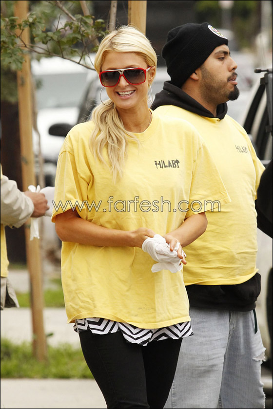 بالصور.. باريس هلتون تدهن الجدران لمكافحة العصابات! صورة رقم 3 بالصور.. باريس هلتون تدهن الجدران لمكافحة العصابات! صورة رقم 3