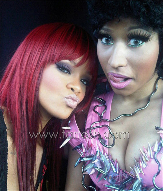 ريهانا في تلميحات مثليّة: أنا ونيكي مشغولتان في سرير واحد! صورة رقم 1 ريهانا في تلميحات مثليّة: أنا ونيكي مشغولتان في سرير واحد! صورة رقم 1