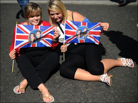 مسلسلات اون لاين ينقل لكم احدث الصور لتوافد أهم الشخصيات للزفاف الملكي  صورة رقم 57