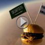 بالفيديو.. مطعم برغر سعودي يطلق ساندويتش الى الفضاء 	