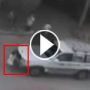 شاهد...نجاة طفل راكض من الانسحاق تحت عجلات سيارة