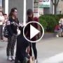 بالفيديو.. فتاة تضرب صديقها وتهينه في الشارع بسبب خيانته لها
