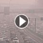 التلوث يوقف نصف سيارات العاصمة الصينية بكين!!