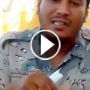 بالفيديو.. جندي سعودي يأكل العقارب السامة والزجاج والجمر 