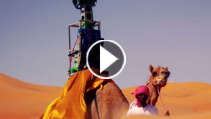 جَمل يساعد غوغل في الاكتشاف المدهش لصحراء الامارات