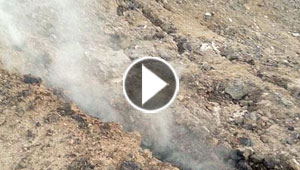 فيديو.. ادخنة تنبعث من مدفن للنفايات تثير القلق والحيرة بمكة