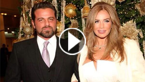 نيكول سابا تفاجئ جمهورها وتنشر فيديو يوم زفافها على يوسف الخال 