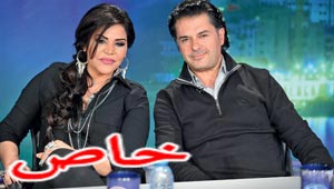  راغب يسخر من احلام بعد اعلانها انها سبب  اختياره بلجنة اكس فاكتور