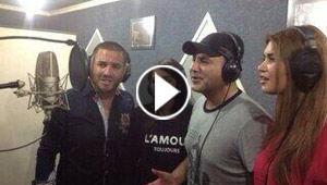 فيديو عاصي الحلاني (رياح البغض) مع ابنته ماريتا ونجوم ذا فويس