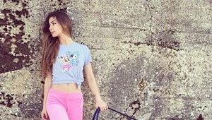  صور ابنة نوال الزغبي تكشف بطنها بـ  