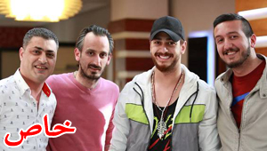 صور سعد المجرد يلتقي معجبيه ومحبيه في رام الله فلسطين